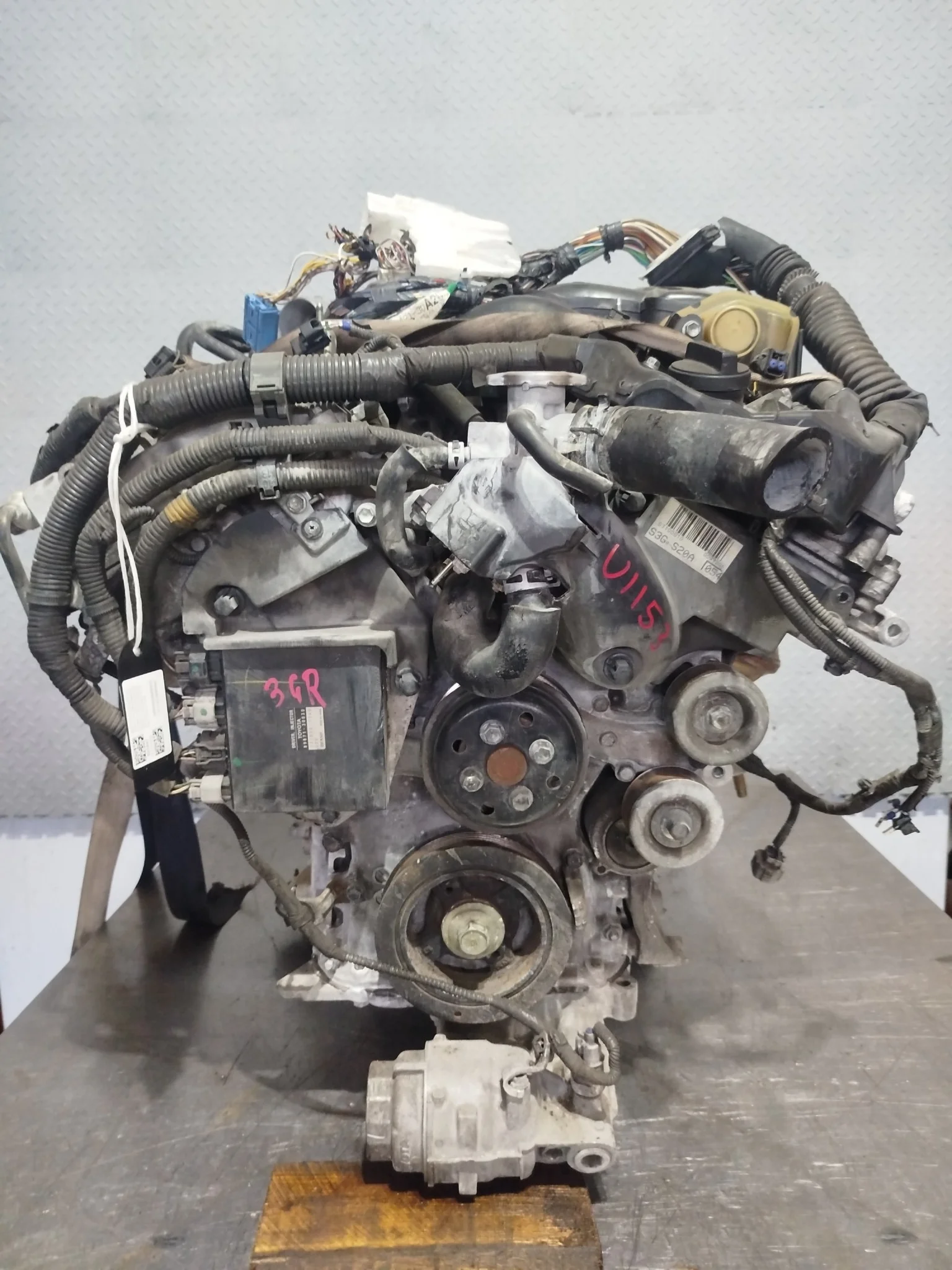 ДВС 3GR-FSE TOYOTA LEXUS 1900031382 U1153-0089447