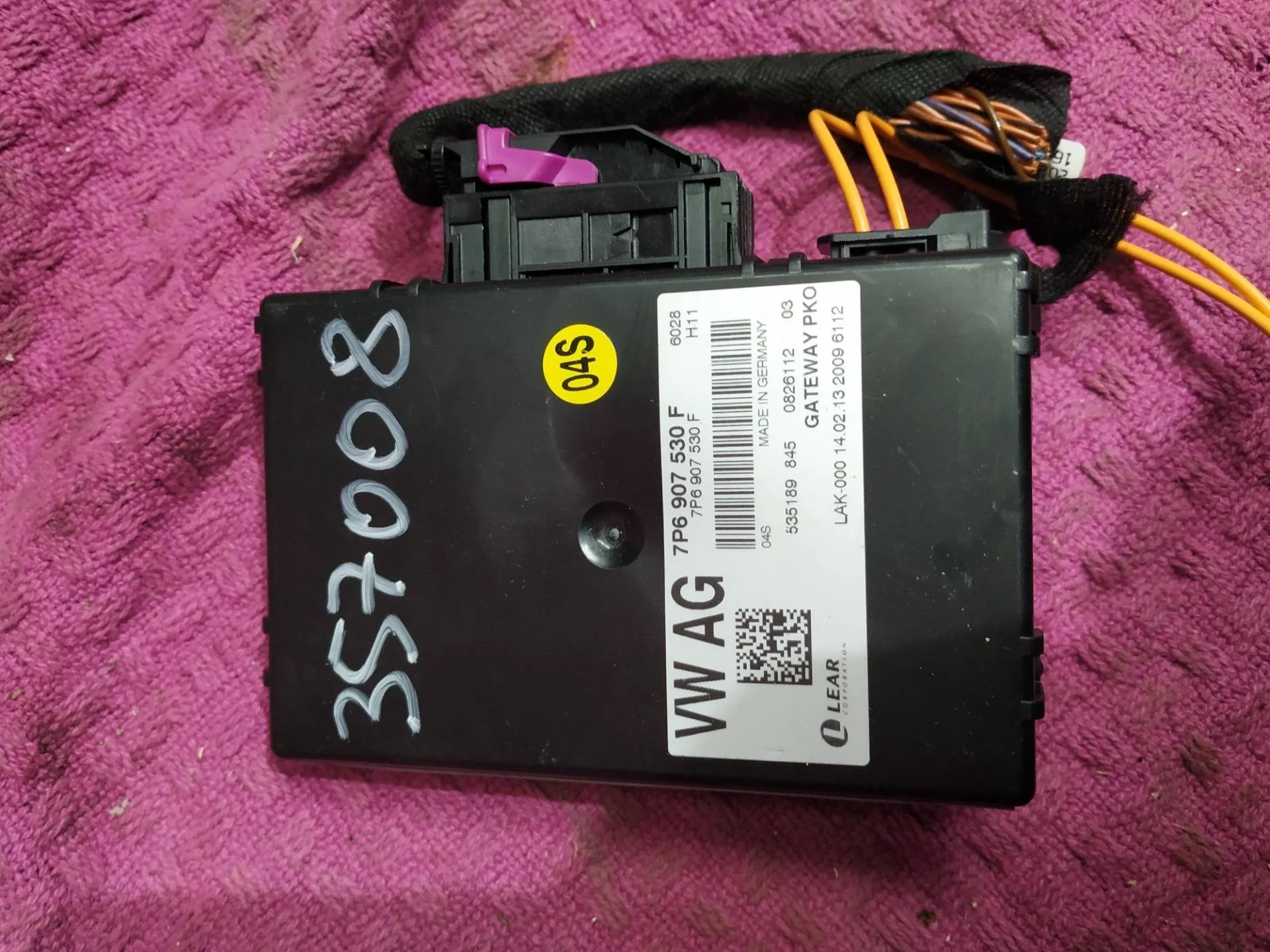 блок управления мультимедия Volkswagen Touareg 2  2013