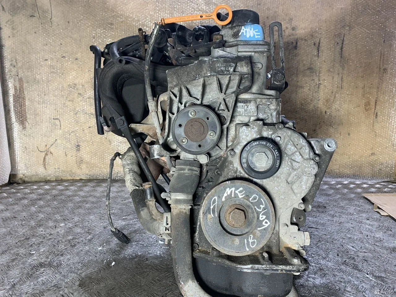 Двигатель 1.4 ame skoda fabia