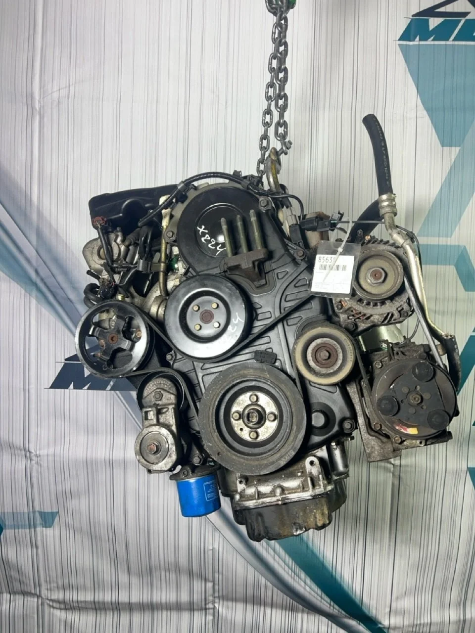 Двигатель Mitsubishi Outlander 1 2002-2008 1000A459 4G69