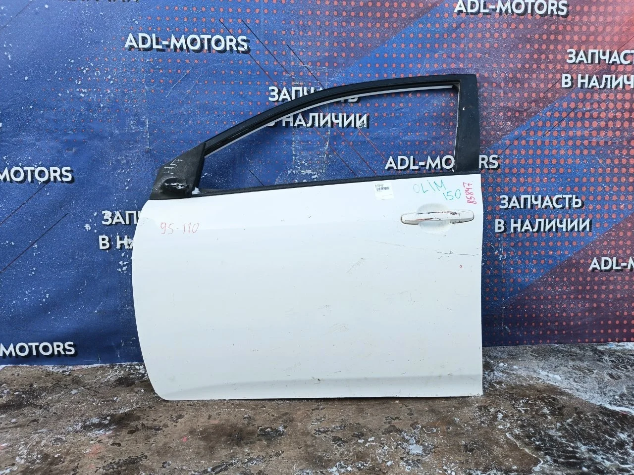 Дверь Toyota Corolla 2006-2012 6700212A30 150, передняя левая