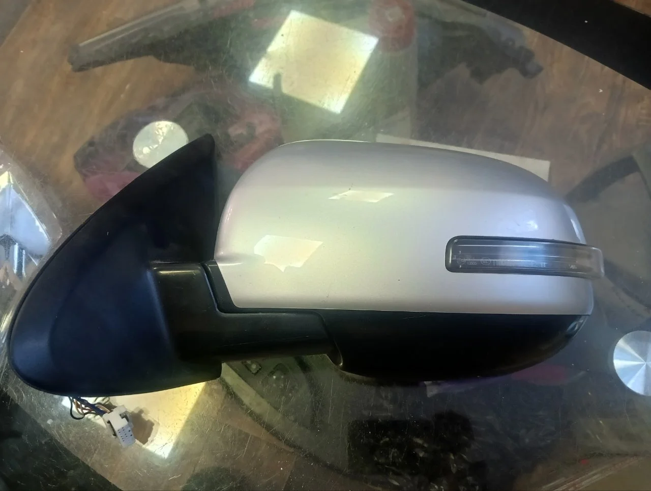 Зеркало боковое Mitsubishi Outlander 3 2012-2021 7632A793, переднее левое