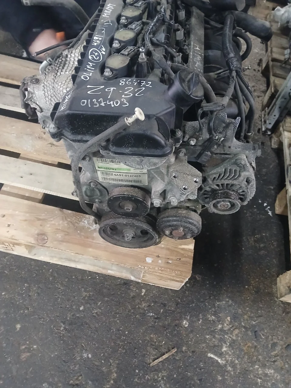 Двигатель Mitsubishi Lancer 10 2006-2011 MN195850 4A91