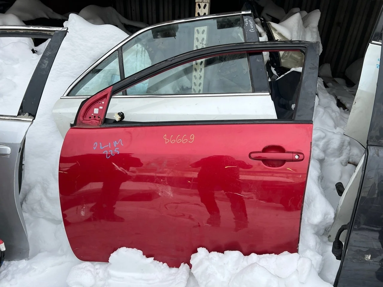 Дверь Toyota Corolla 2006-2012 6700212A30 150, передняя левая