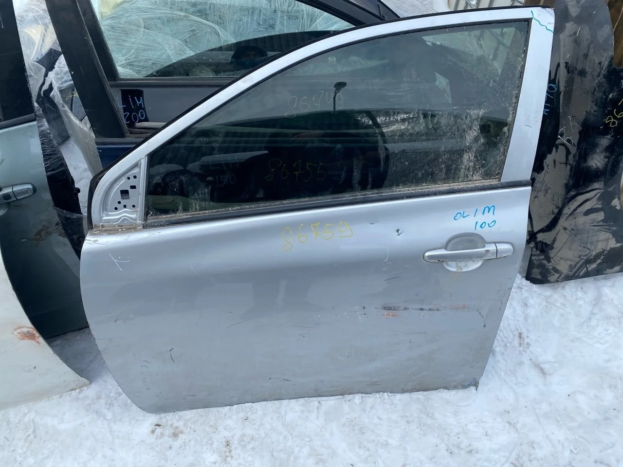 Дверь Toyota Corolla 2006-2012 6700212A30 150, передняя левая