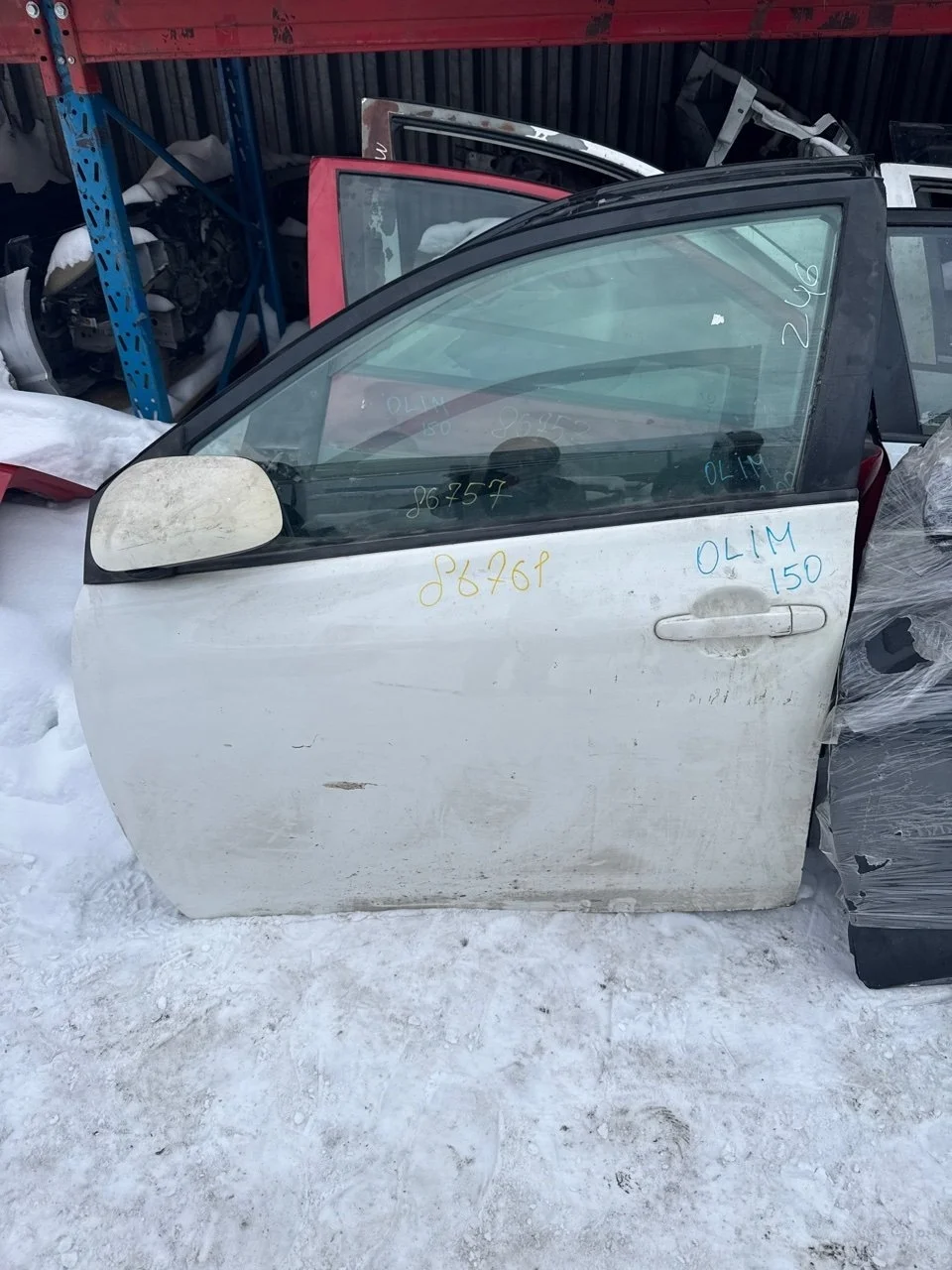 Дверь Toyota Corolla 2006-2012 6700212A30 150, передняя левая