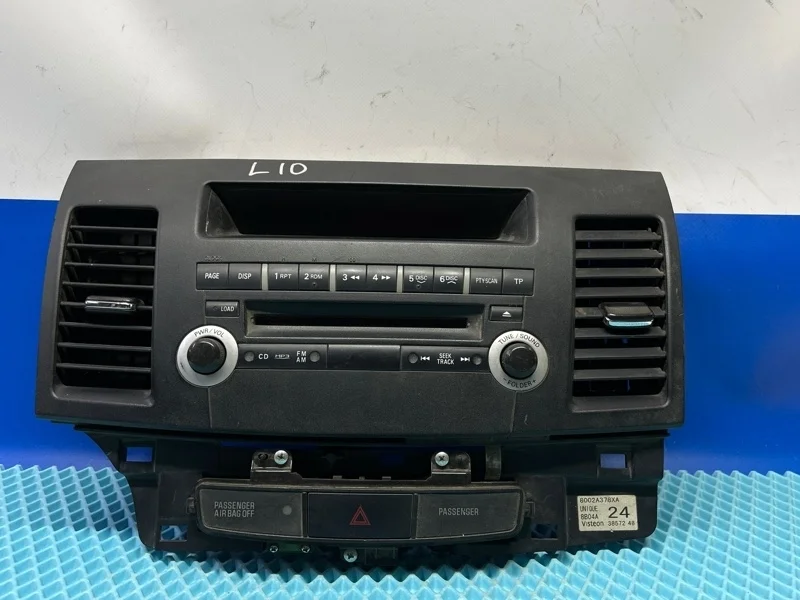 Блок управления магнитолой Mitsubishi Lancer 2014 8002A378XA CY2A