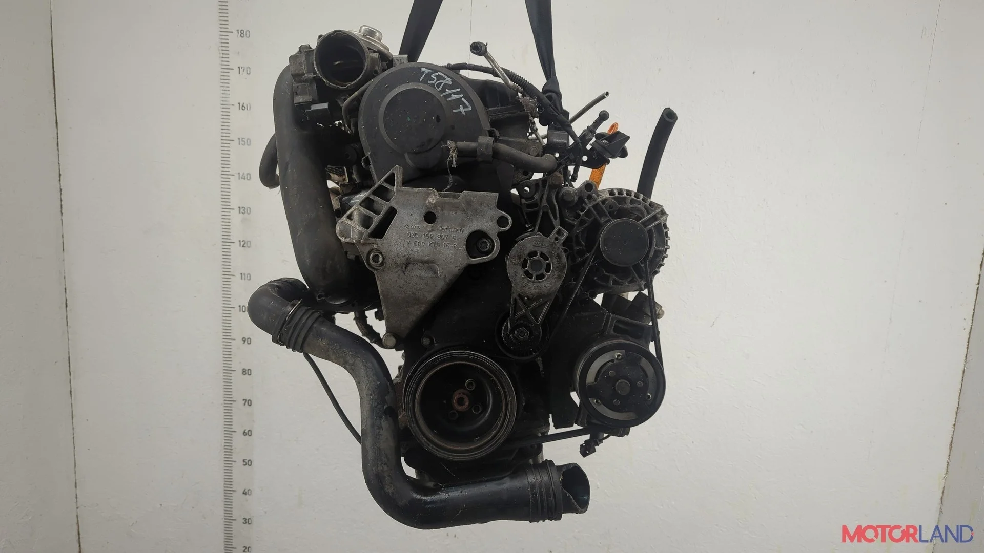 Двигатель (ДВС) Volkswagen Golf 5 2003-2009 КПП 5-ст.мех.(МКПП) BXE Дизель 1.9 л TDI