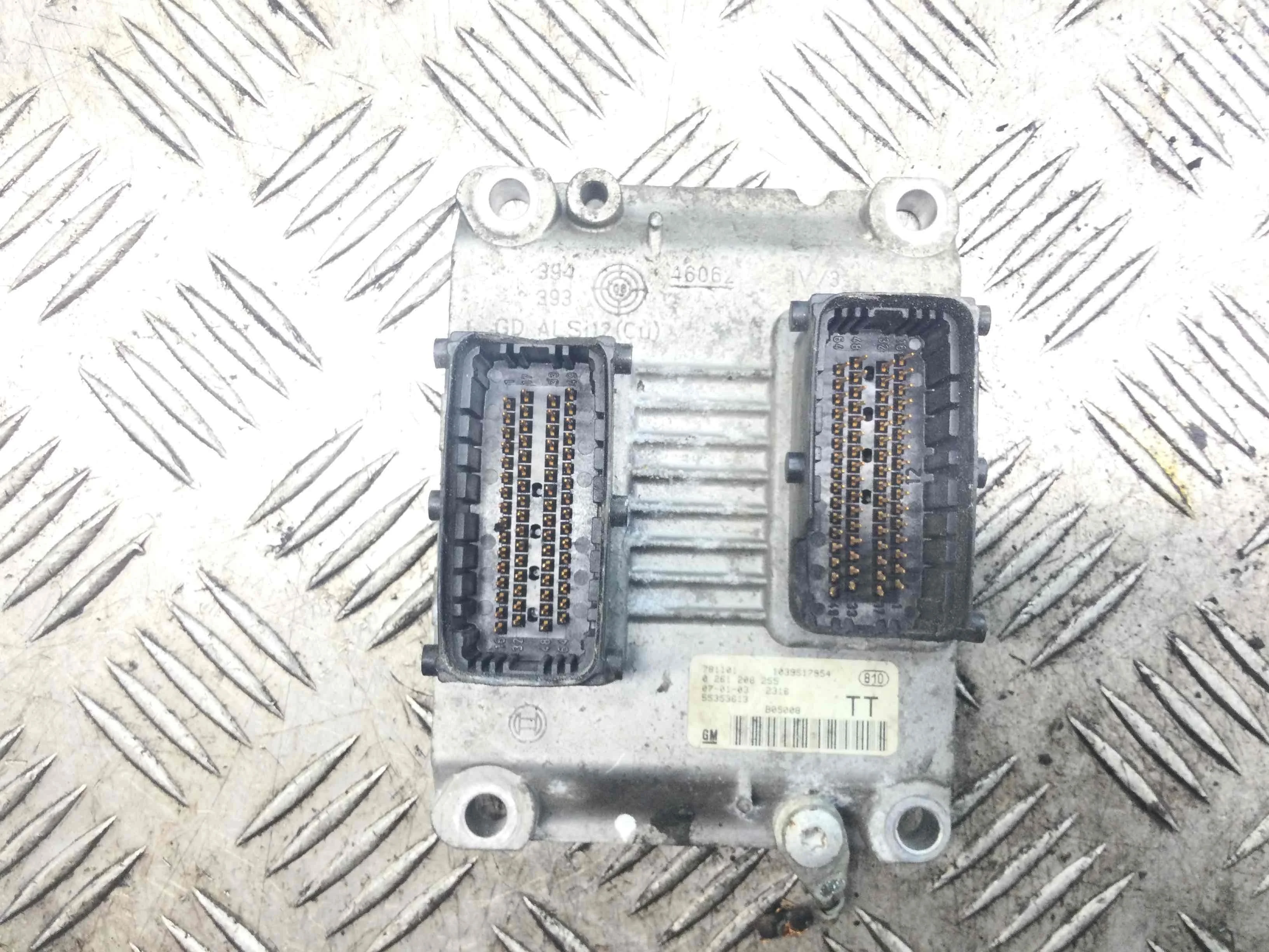 Блок управления двигателем Opel Meriva 1 поколение [рестайлинг] 2004 - 2010 бензин 1.4 i Механика