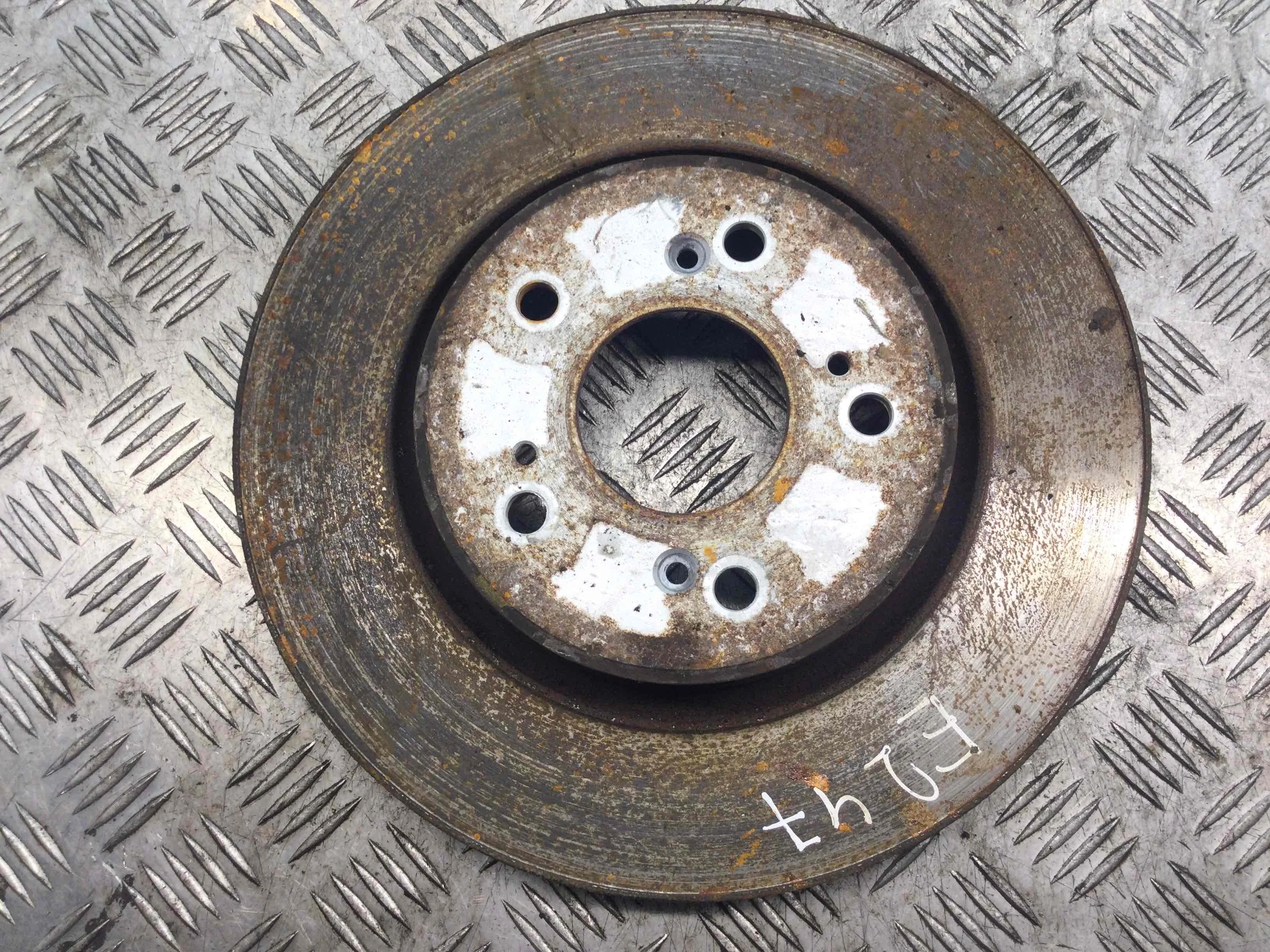 Диск тормозной передний Honda CR-V 3 поколение [рестайлинг] (2009-2012) бензин 2.0 i Автомат Кроссовер