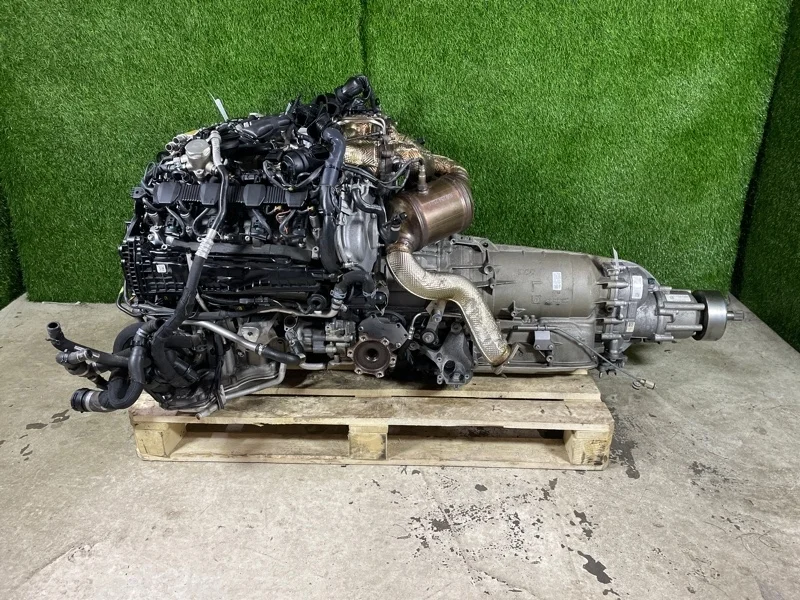 Двигатель в сборе из Японии Audi A8 2013 079100032H D4 CEU 4.0T