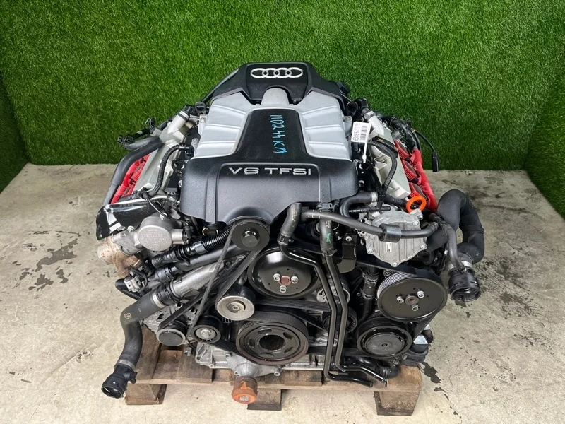 Двигатель из Японии Audi A6 2010 06E100032 C6 CAJ 3.0