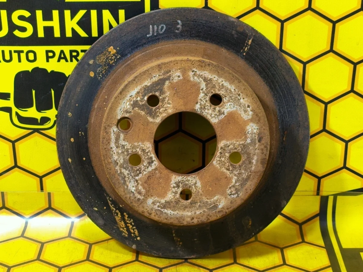 Диск тормозной Nissan Qashqai 2007 43206JD00A J10 MR20DE, задний левый