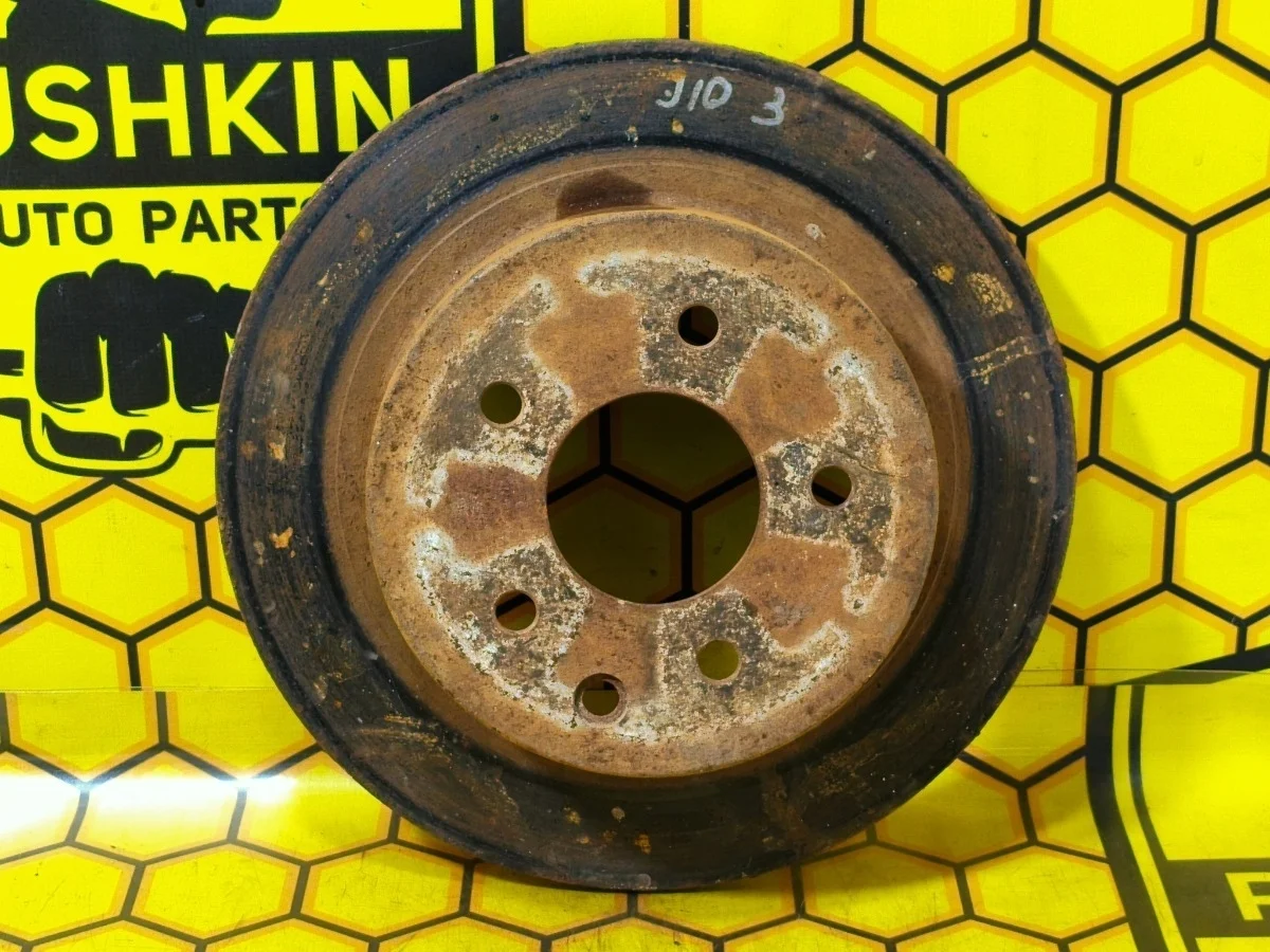 Диск тормозной Nissan Qashqai 2007 43206JD00A J10 MR20DE, задний правый