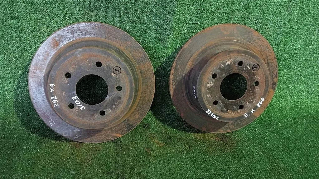 Б.у. диск тормозной (пара) NISSAN QASHQAI J10 NISSAN QASHQAI J10 MR20DE 2007