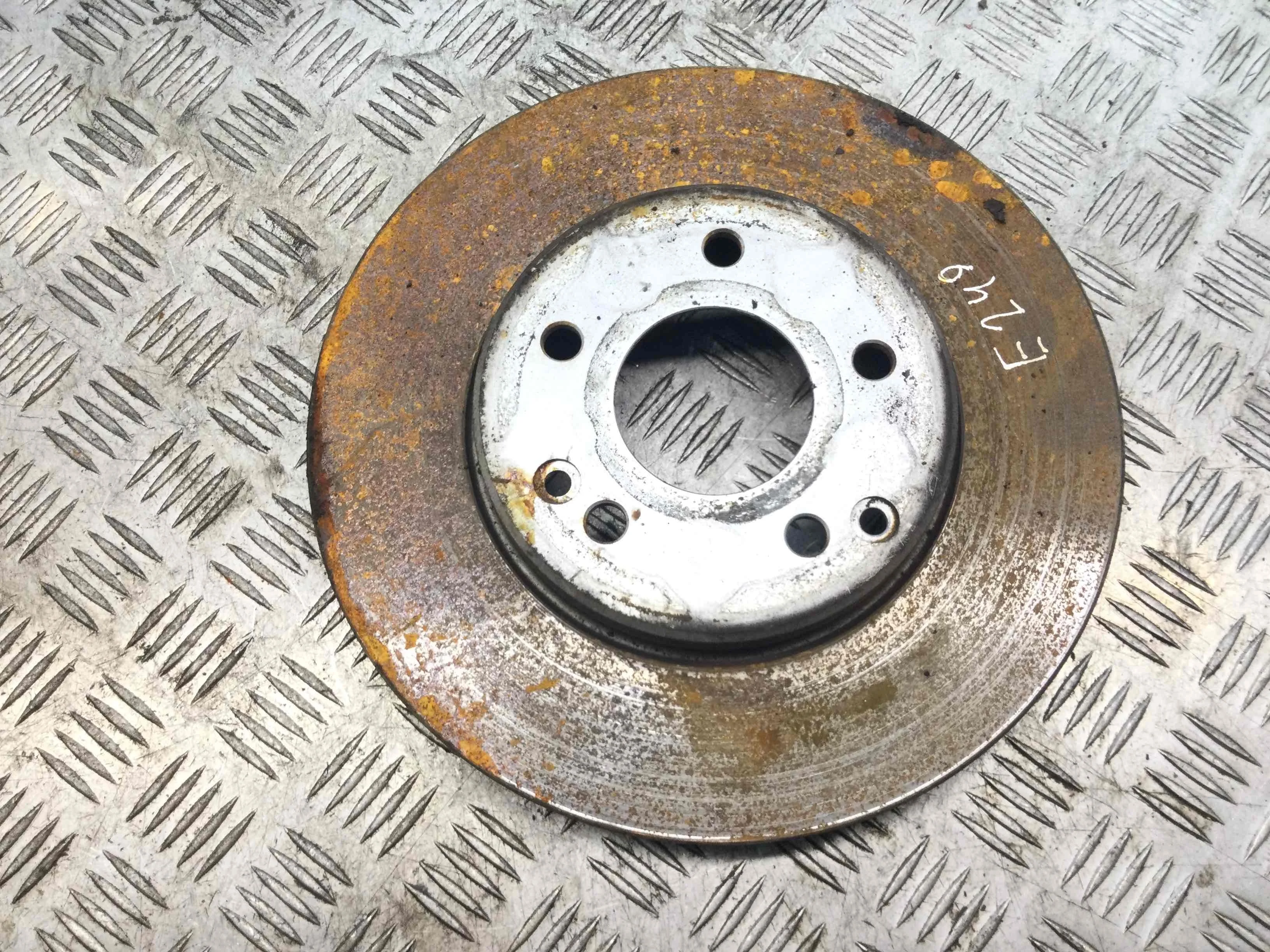 Диск тормозной передний Mercedes CLC CL203 [рестайлинг] (2008-2011) бензин 1.8 i Автомат Купе