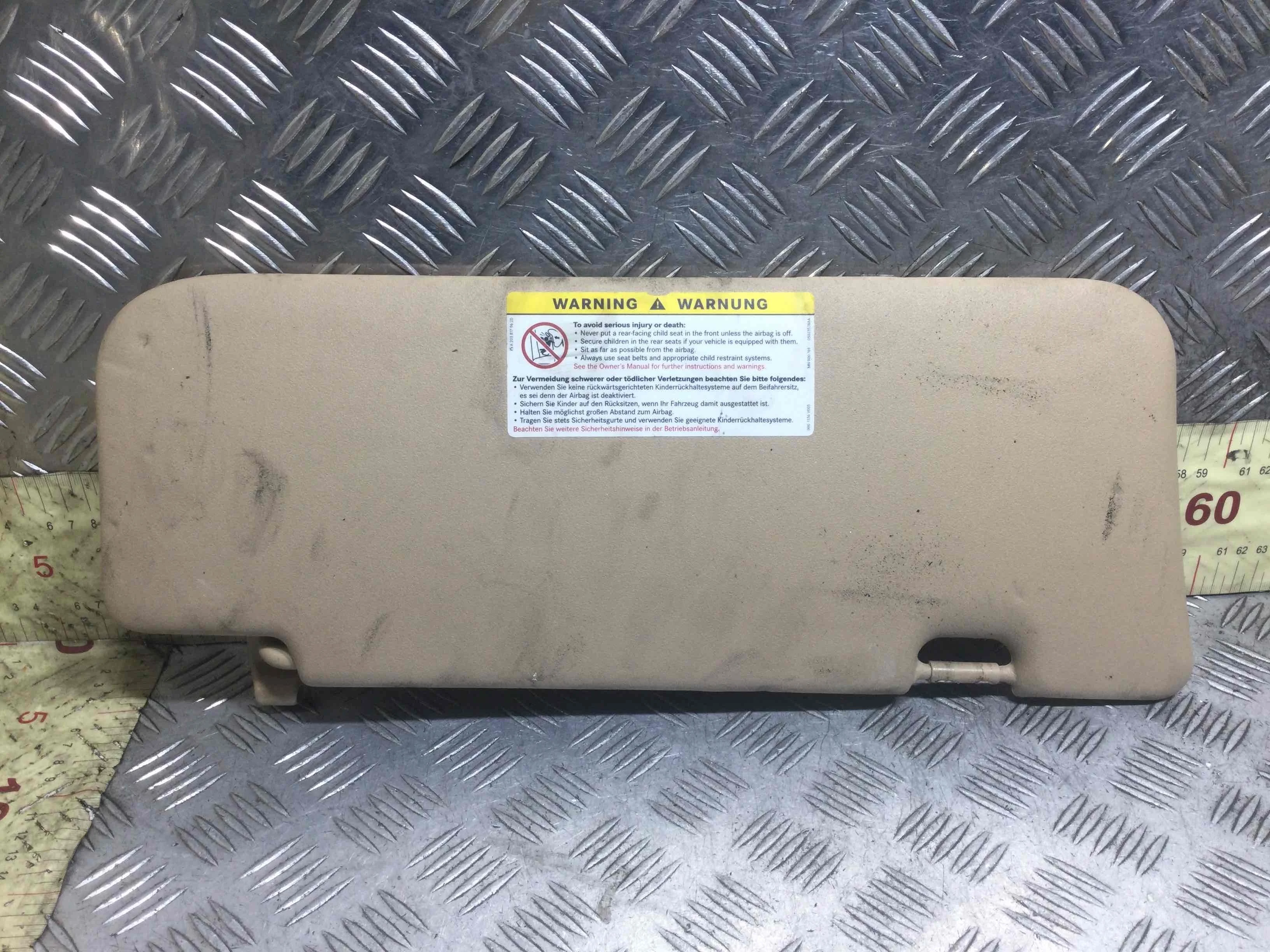 Козырек солнцезащитный Mercedes GL X164 (2006-2009) дизель 4.0 CDI Автомат Внедорожник