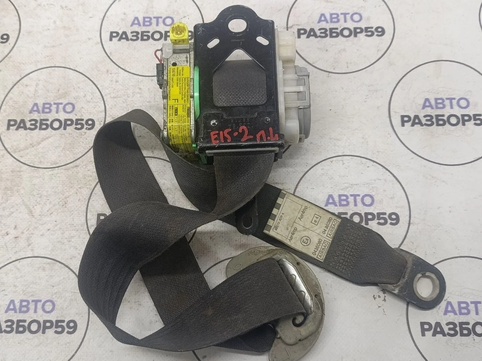 Ремень безопасности передний левый Toyota Corolla X (2006—2010)