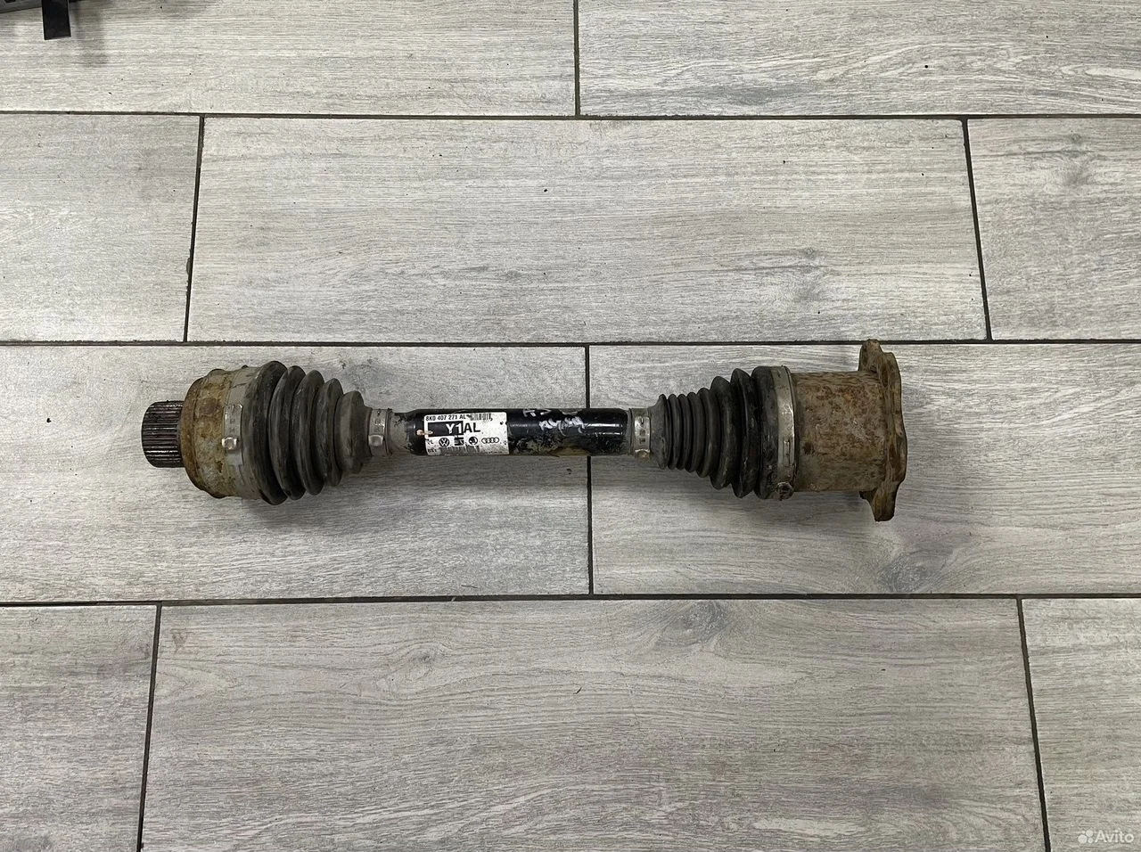 Привод в сборе audi a4 b8 8k 8k0407271al