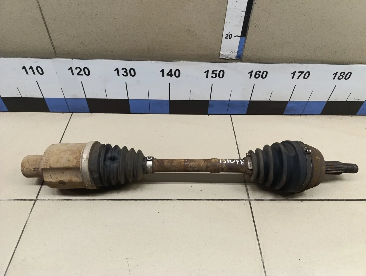 Полуось передняя правая Duster 2012>