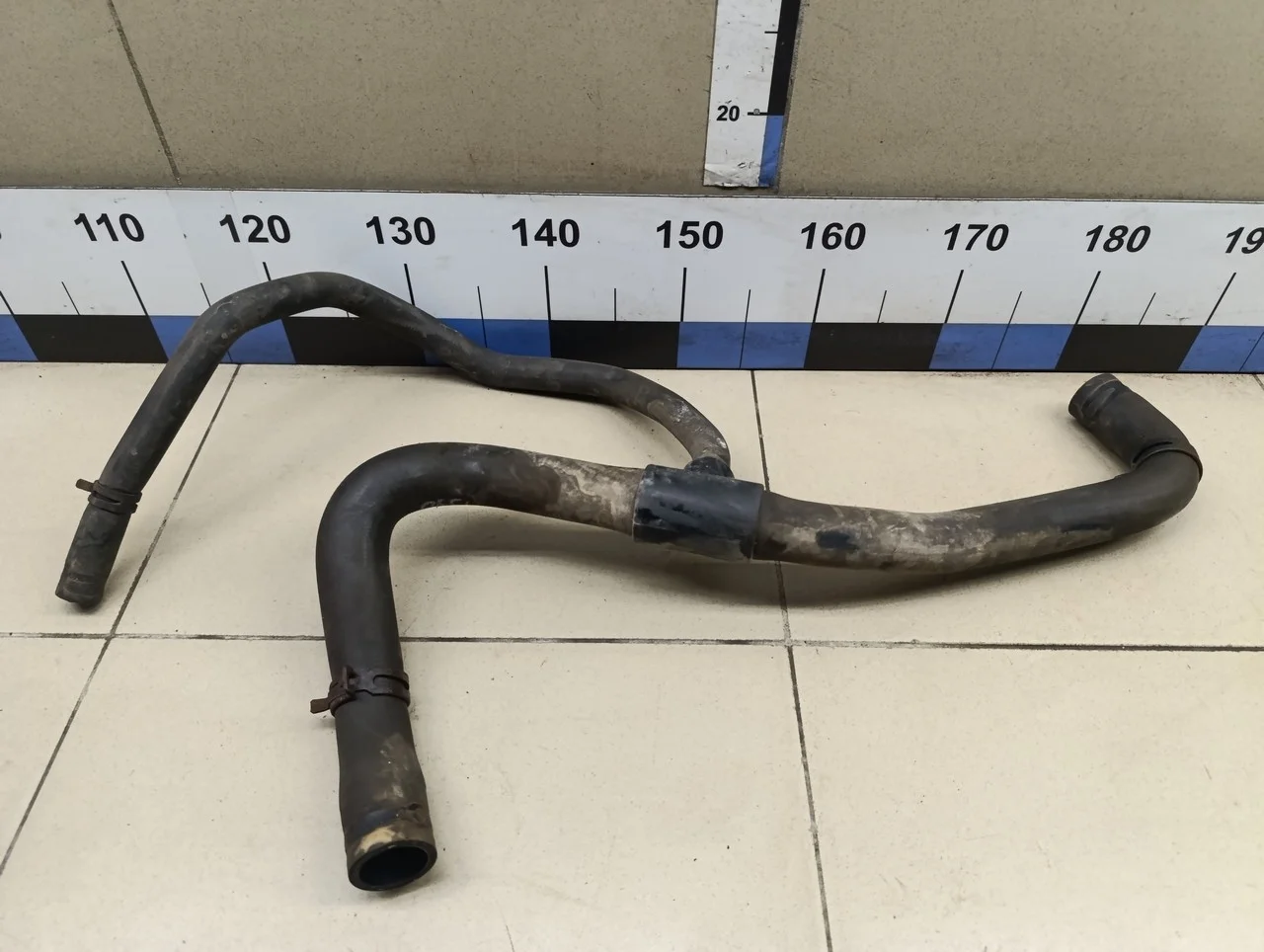 Патрубок радиатора Duster 2012>