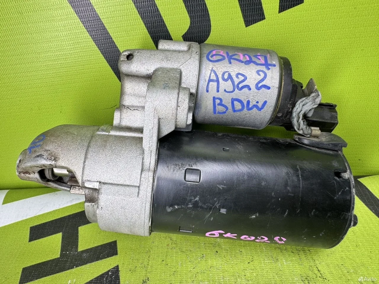 Стартер audi a4 a6 a8 2.4-3.2 l bdw auk bkh 2004-2