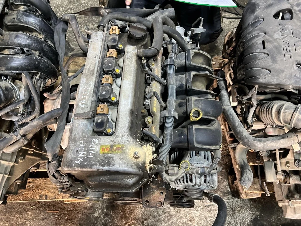 Двигатель Toyota Avensis 2 2003-2009 190000D191 1ZZ-FE