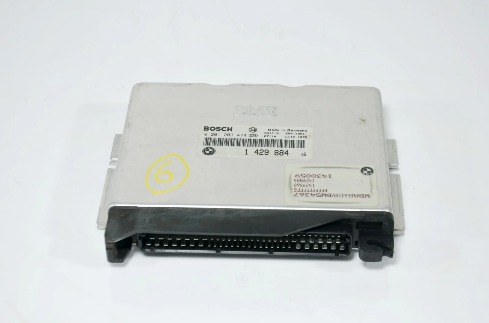 Блок управления двигателем BMW 5-Series 1995+ 12141429884 E39 M62