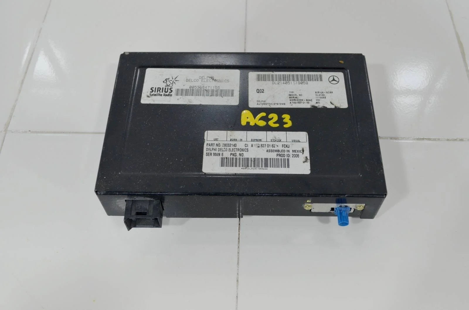 Приемник радио MERCEDES-BENZ M-Class 2005+ A1698270162 W164