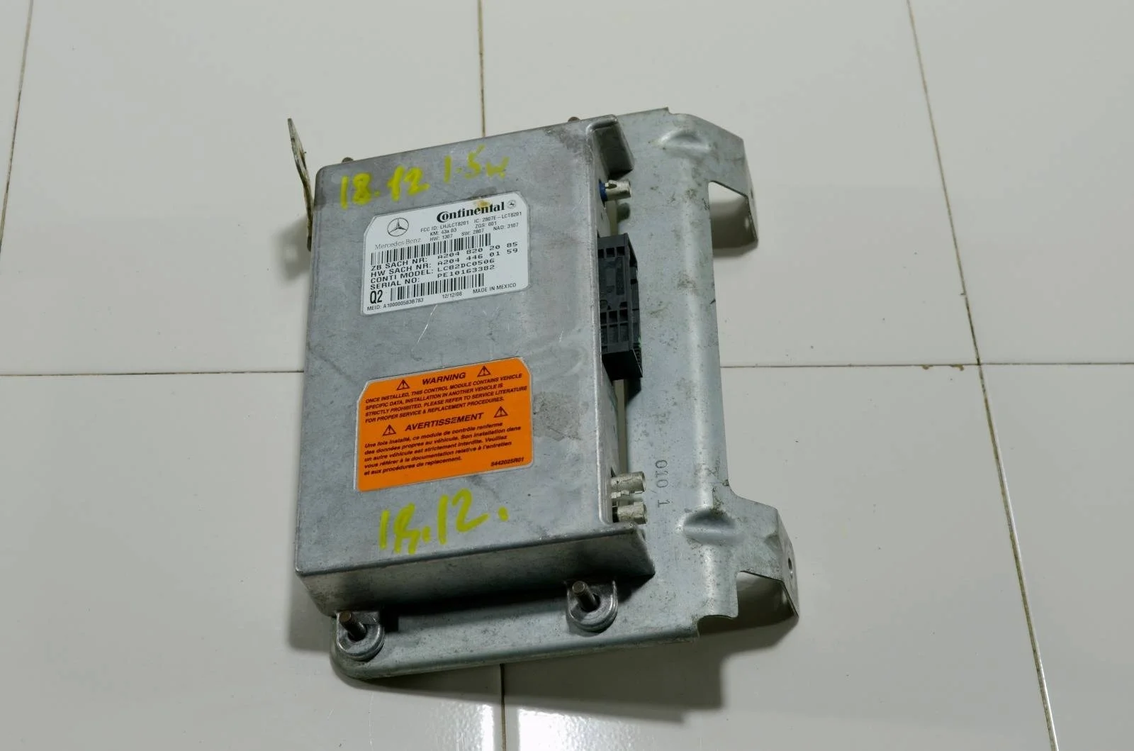 Блок электронный MERCEDES-BENZ M-Class 2005+ A2048202085 W164