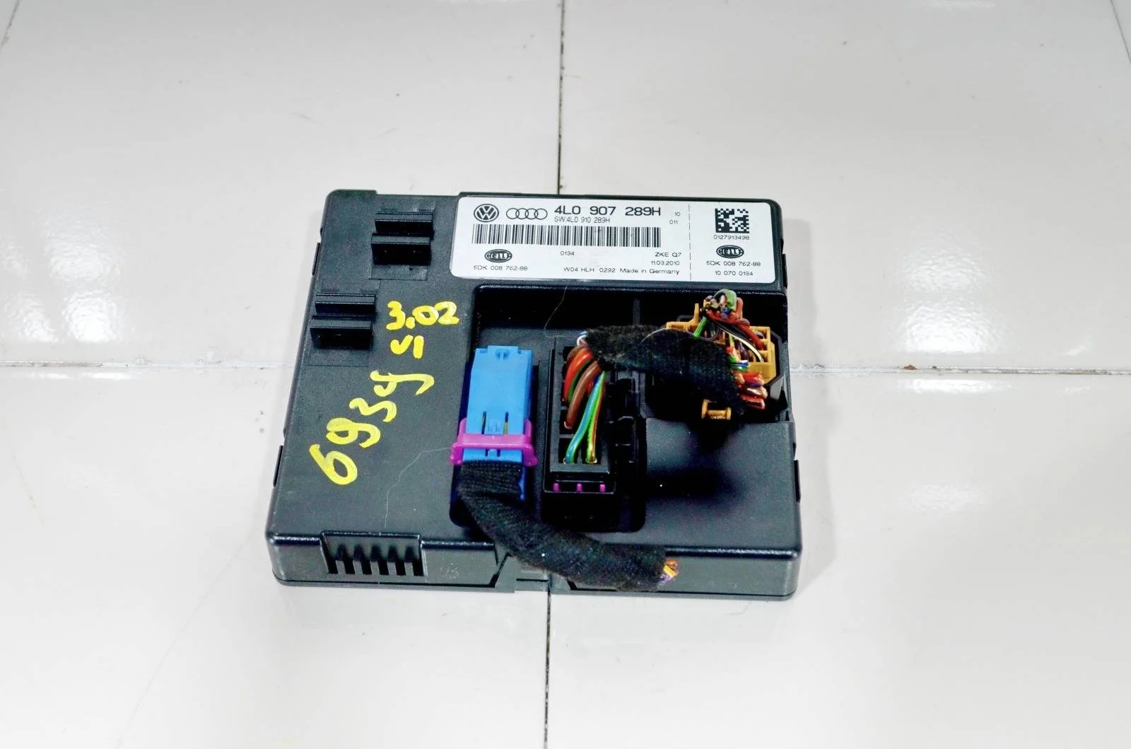 Блок комфорта AUDI Q7 2005-2015 4L0907289H 4L