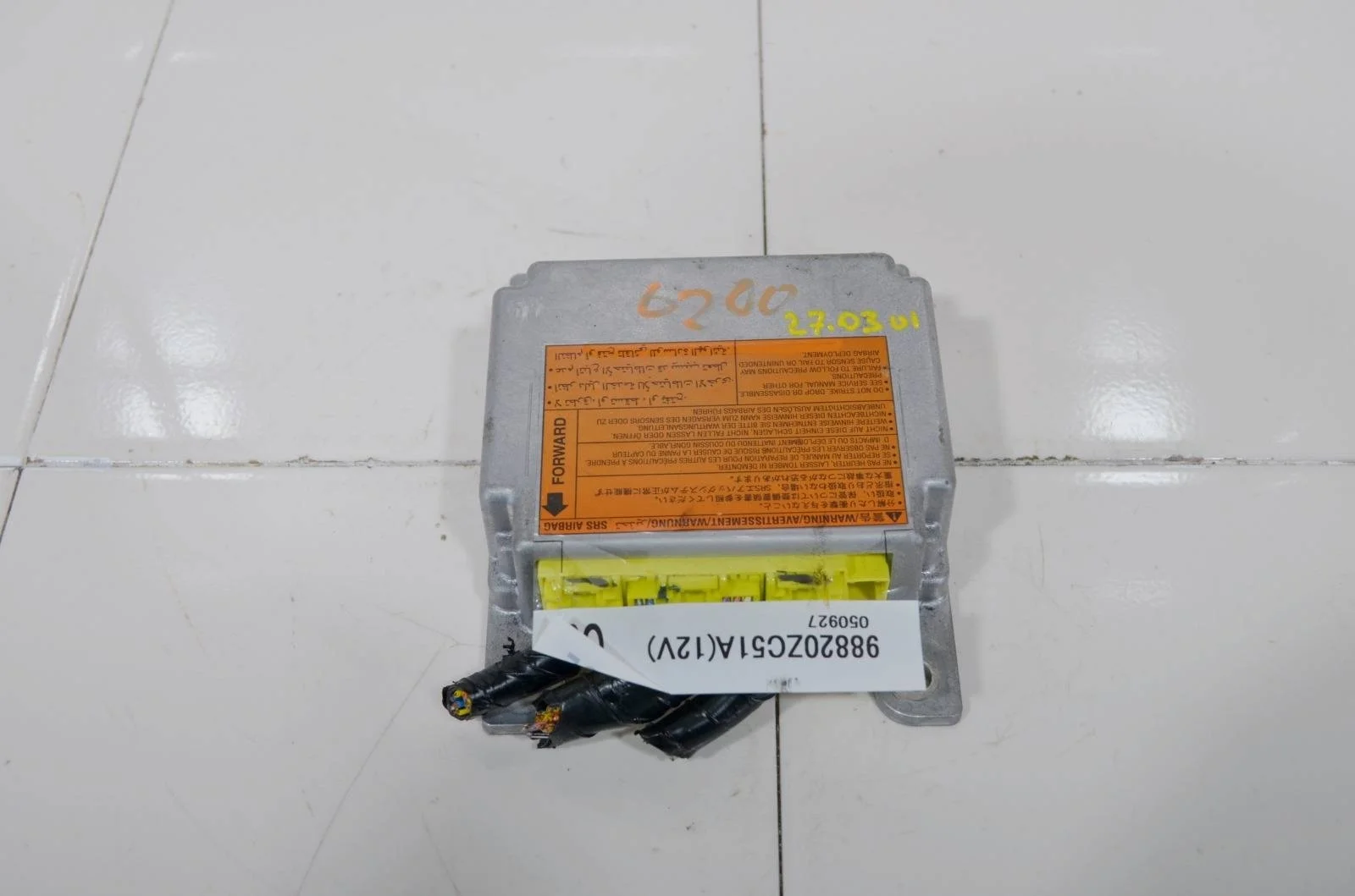 Блок управления AIR BAG INFINITI QX56 2004-2010 98820ZC51A JA60