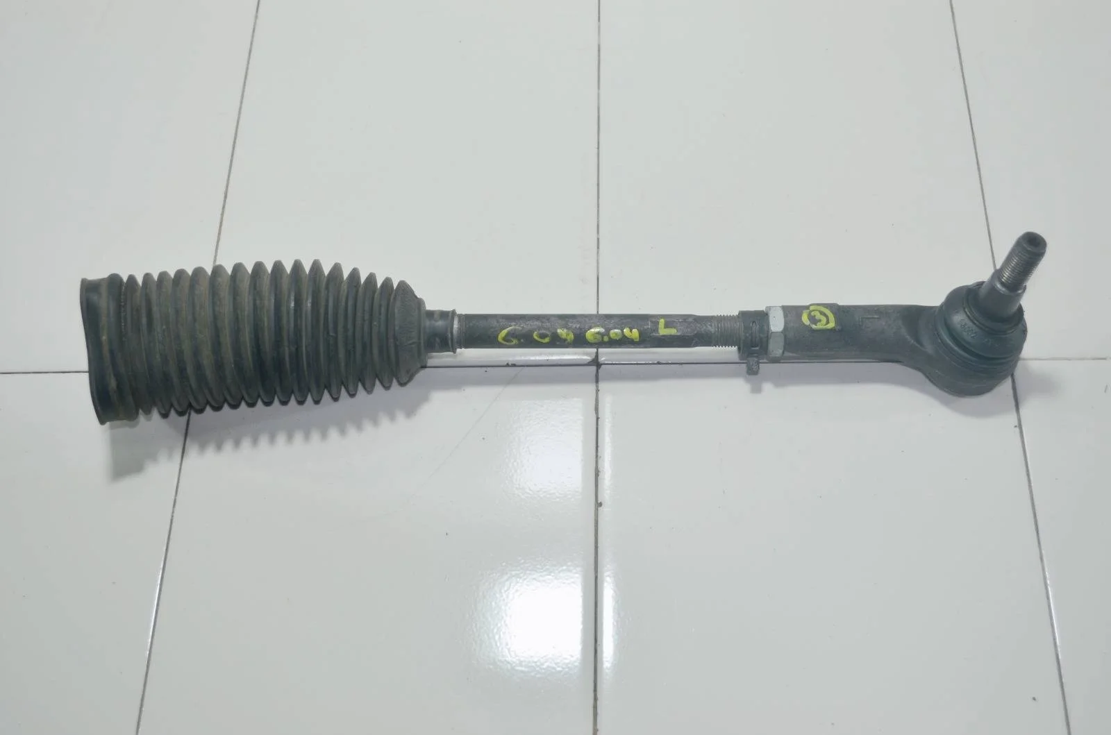 Тяга рулевая с наконечником AUDI Q7 7L0422803D 4LB, левая