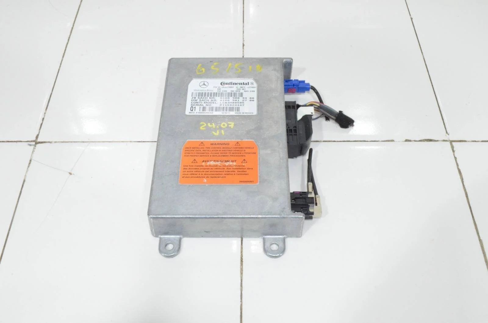 Блок управления радио MERCEDES-BENZ GL-class 2006-2012 A1669003400 X164