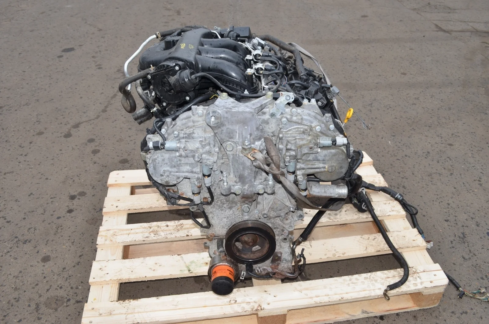 Двигатель ДВС NISSAN PATHFINDER 2016 10102JKP0A R52 3.5L VQ35DE