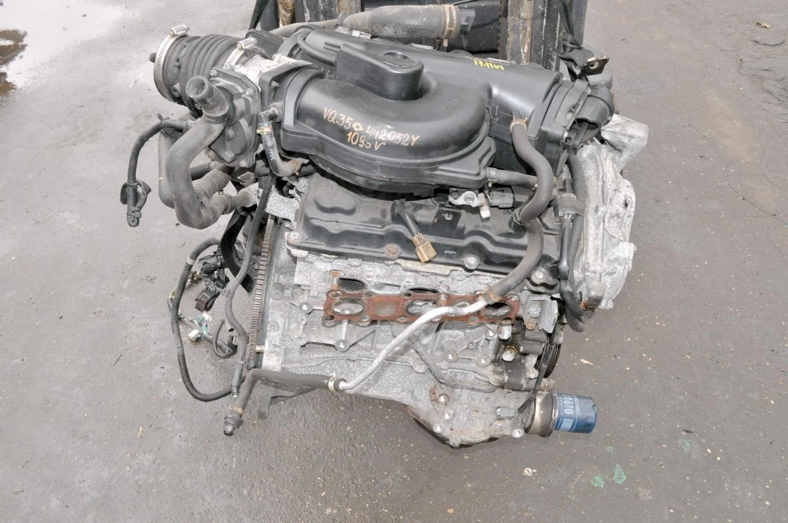 Двигатель ДВС NISSAN PATHFINDER 2014 101023JK0A R52 3.5 VQ35DE