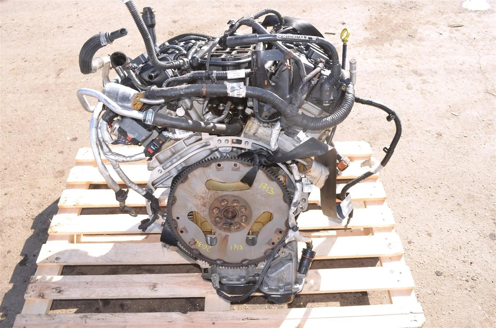 Двигатель ДВС Jeep GRAND CHEROKEE 2015 68274396AA WK2 3.6L ERB