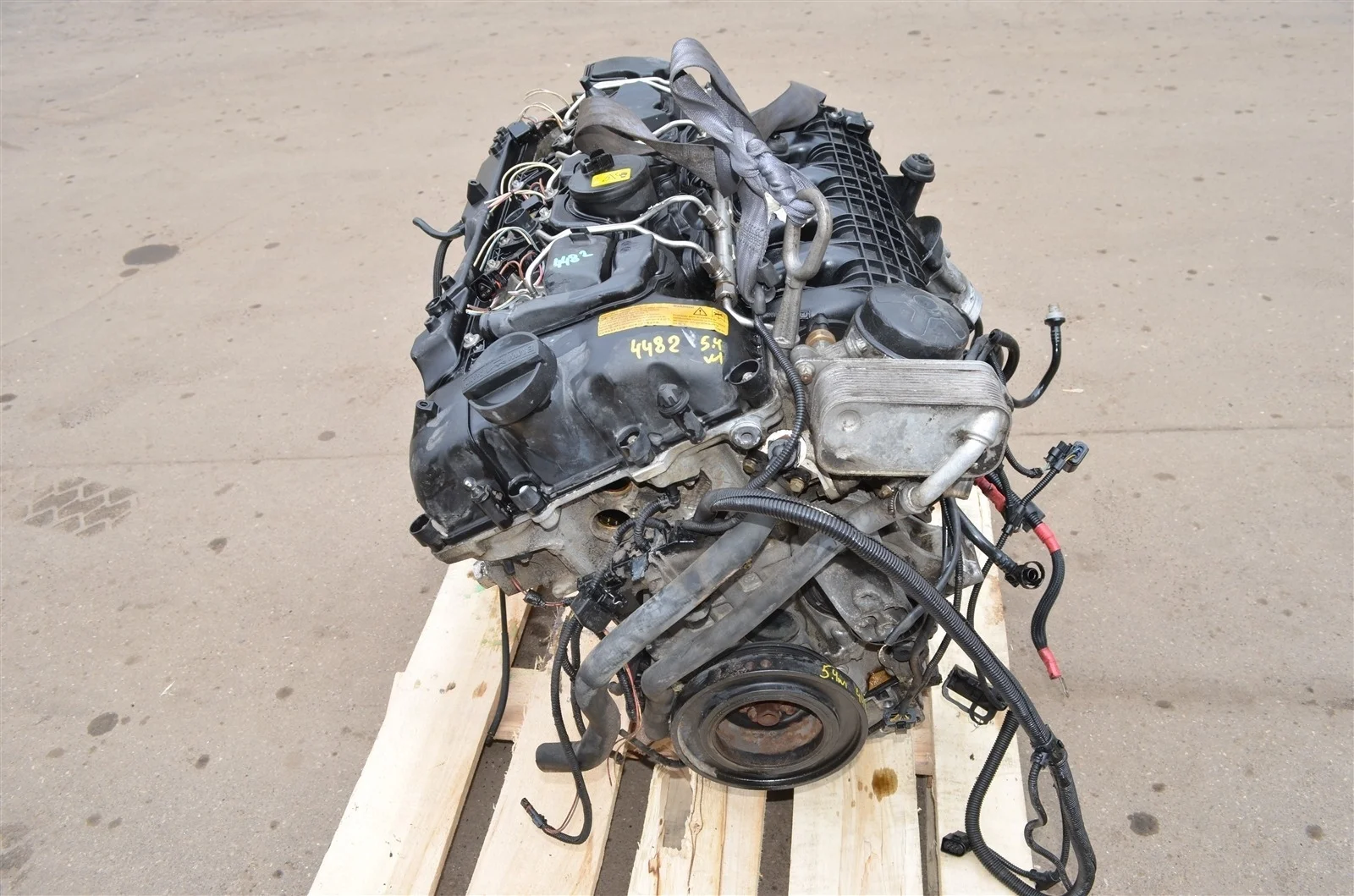 Двигатель ДВС BMW X5 2013 11002249011 E70 3.0L N55B30A