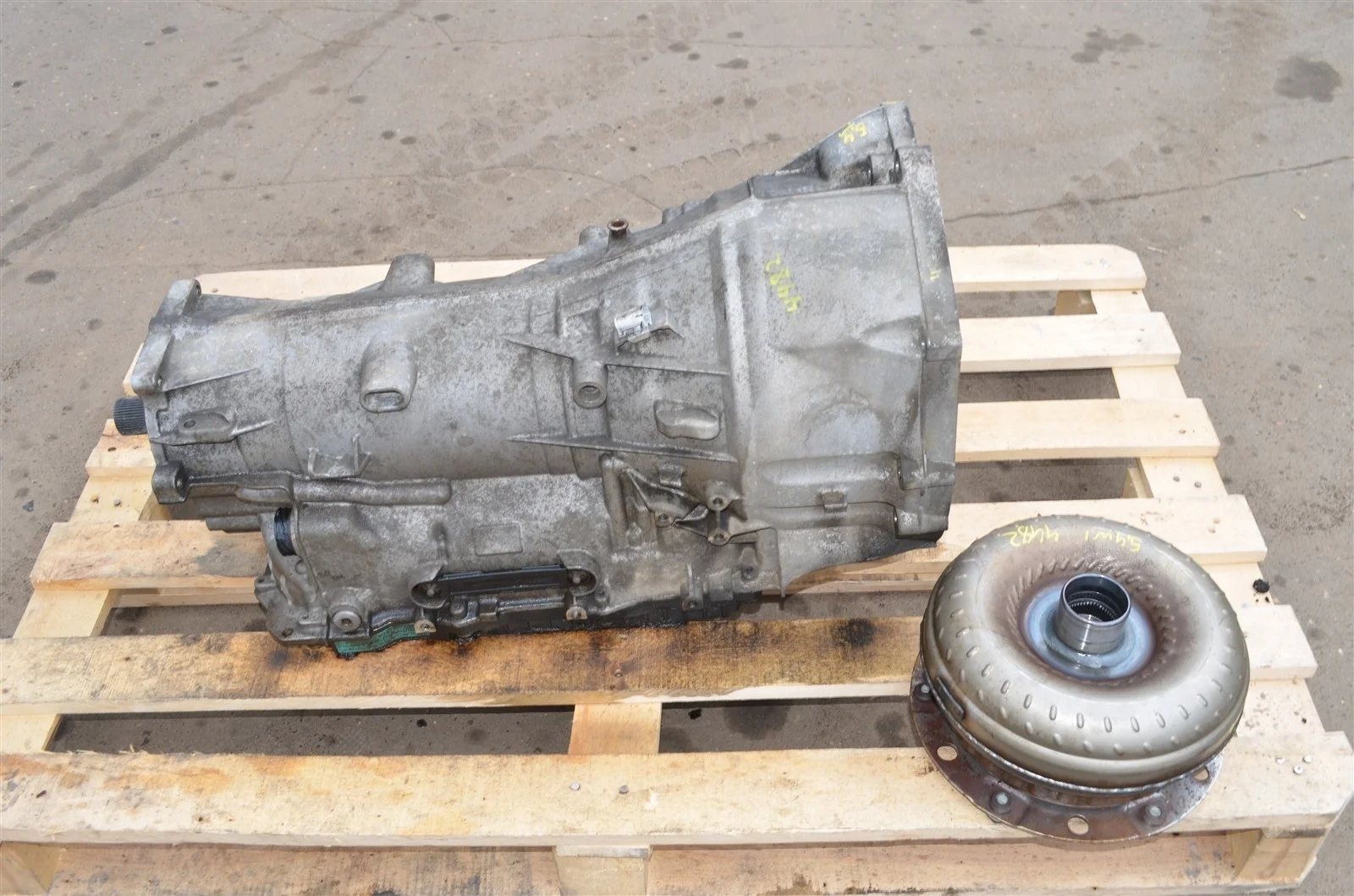 АКПП с гидротрансформатором BMW X5 2013 24007643974 E70 3.0L N55B30A