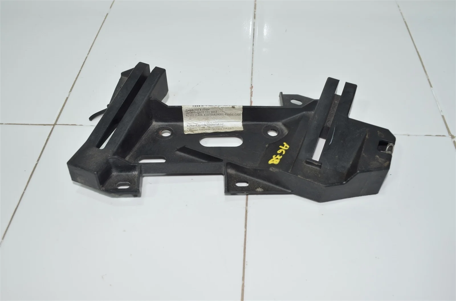 Кронштейн фары INFINITI FX37 2008+ 625651CA0A S51, левый