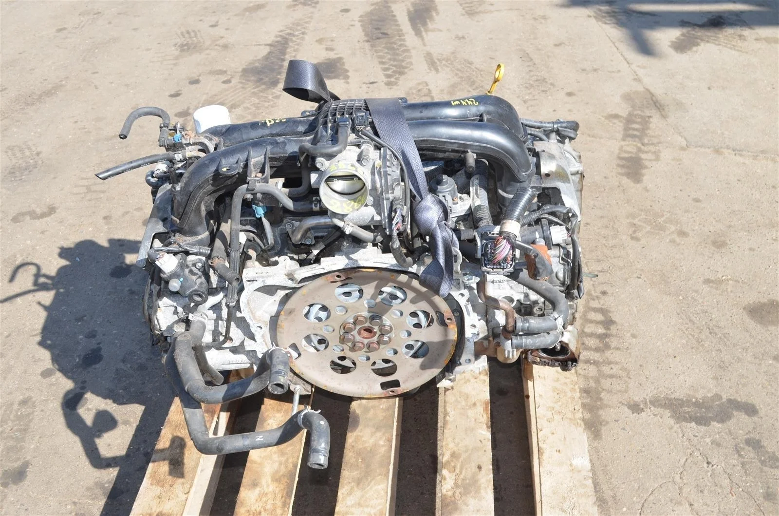 Двигатель ДВС SUBARU FORESTER 2014 10100CA800 SJ/S13 2.5L FB25B