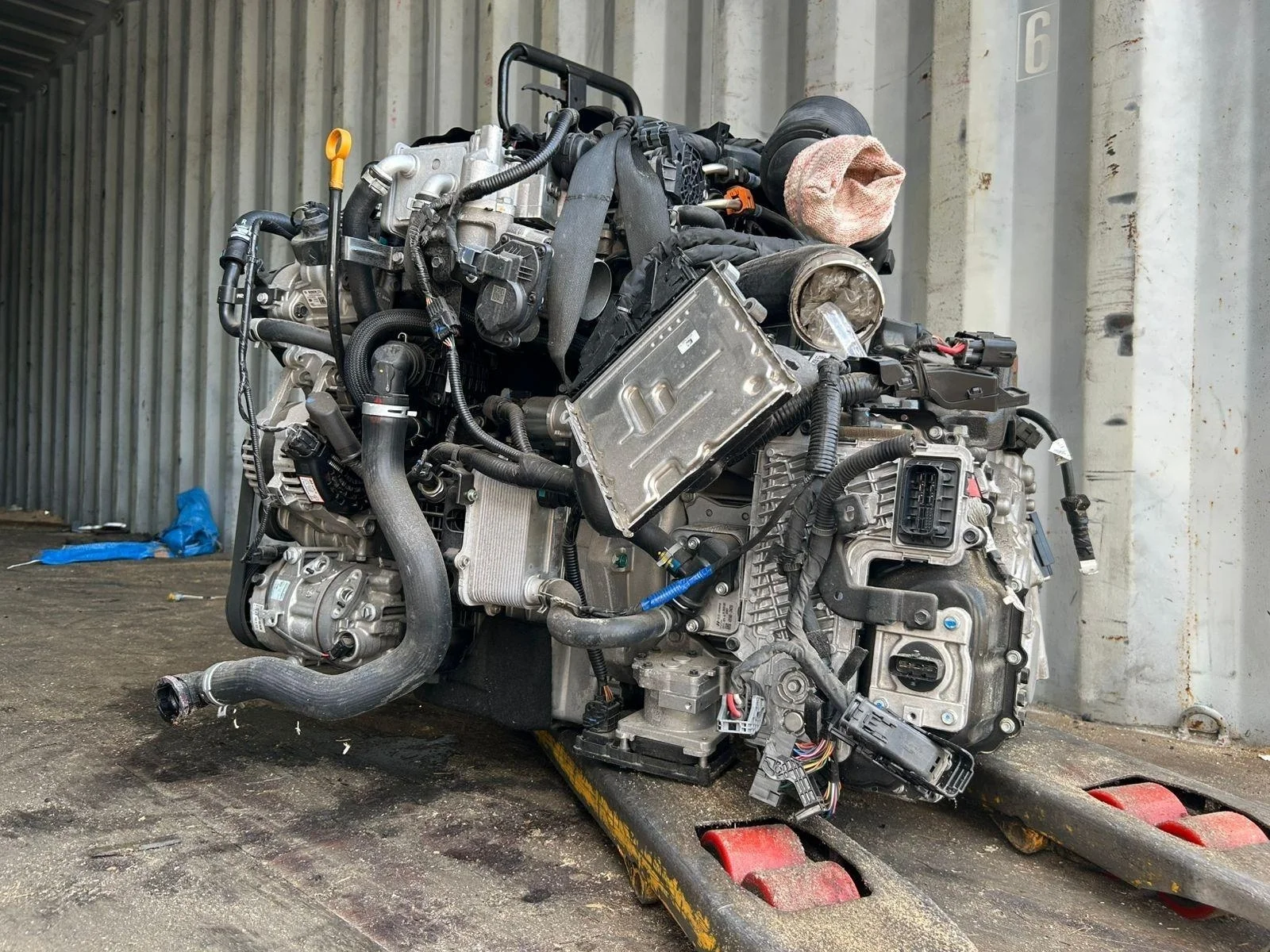 Двигатель ДВС KIA SORENTO 2023 1R3112RH00B MQ4 2.2L D4HE DIESEL