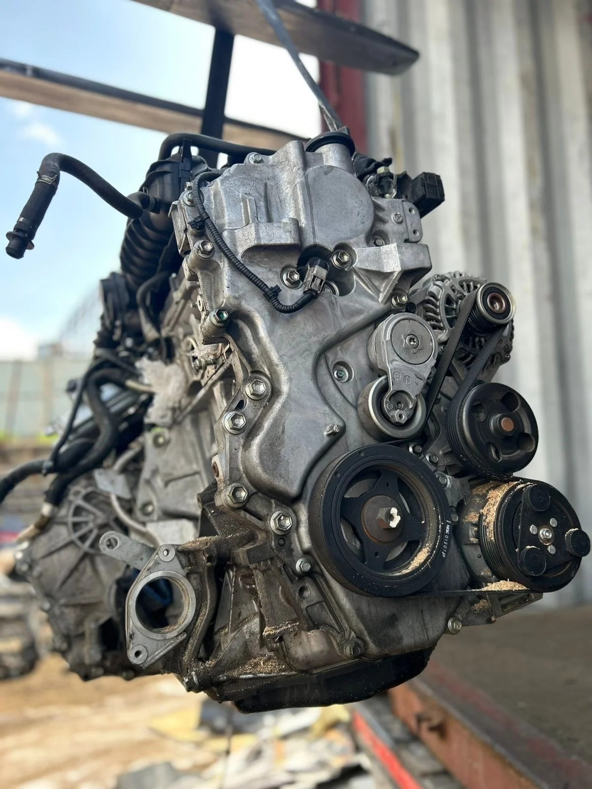 Двигатель ДВС NISSAN QASHQAI 2011 10102BR21B J10 2.0L MR20DE