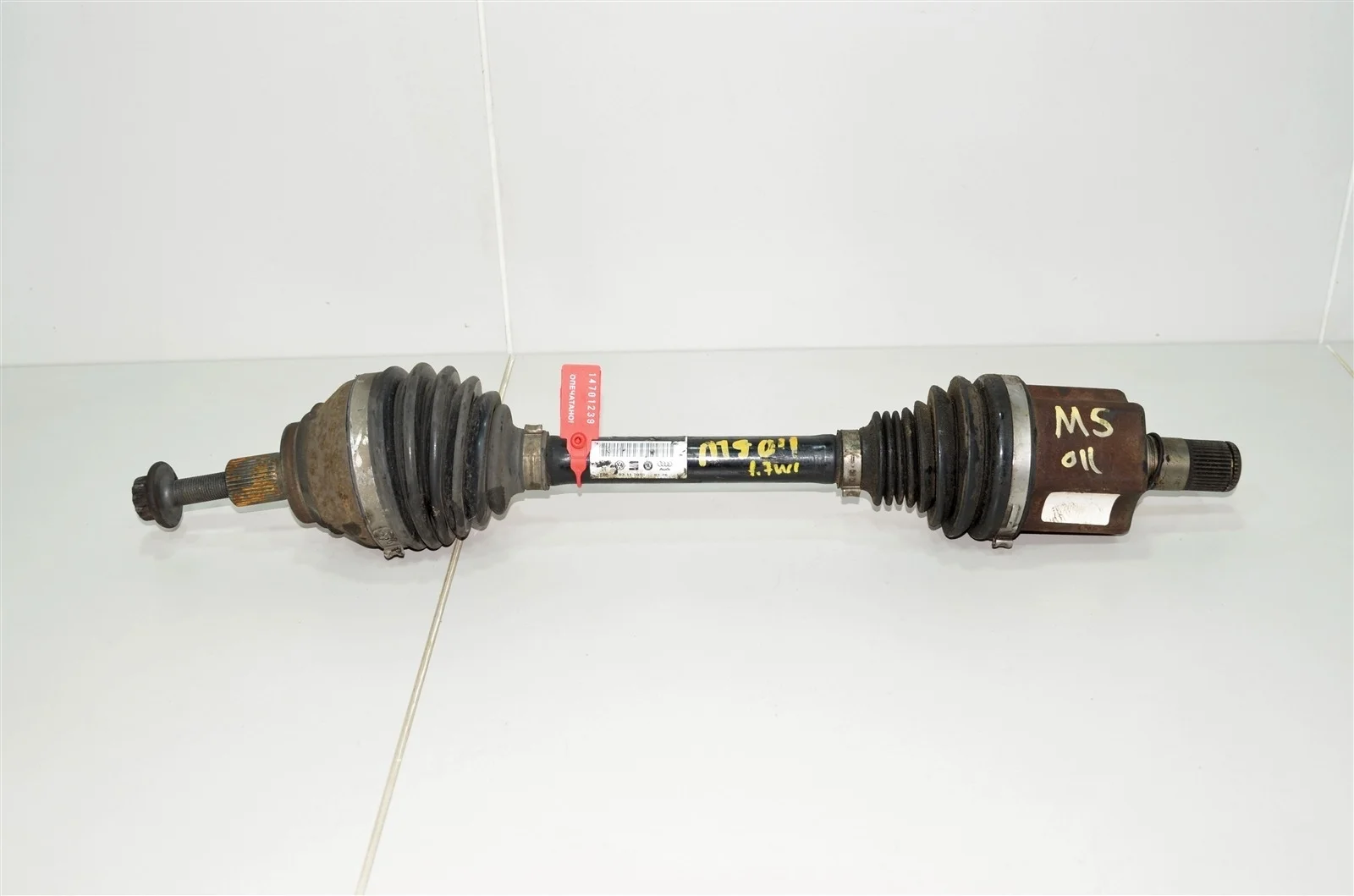 Привод VOLKSWAGEN TIGUAN 2015 5N0407763F 1 2.0L CCZD, передний левый