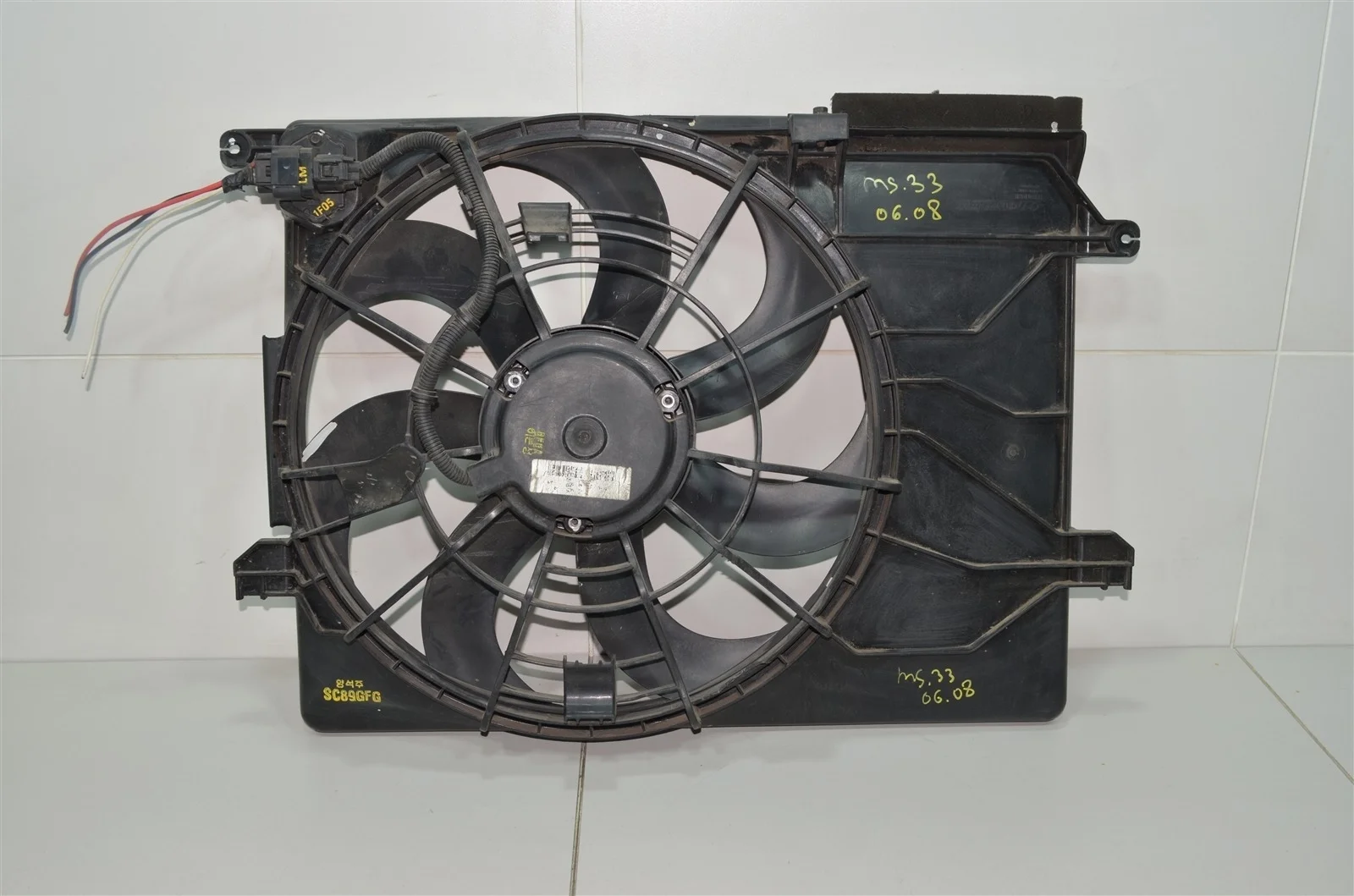 Диффузор в сборе Hyundai IX35 2011 253802S500 LM 2.0L (G4KD)