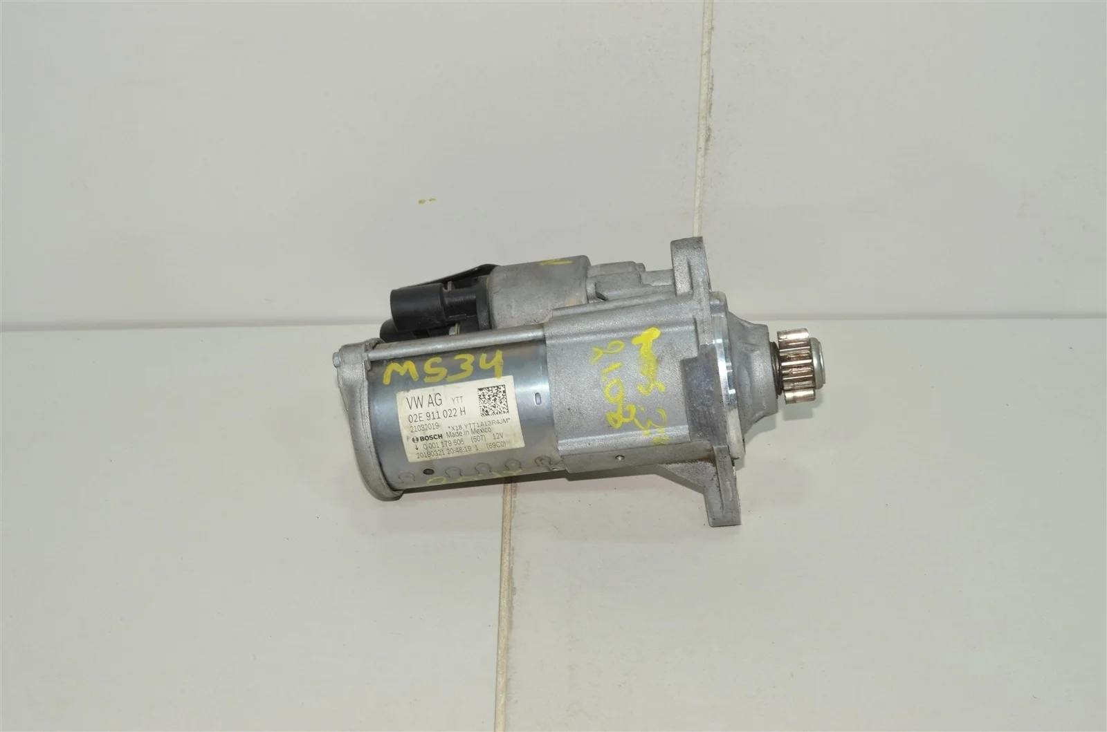 Стартер VOLKSWAGEN TIGUAN ALLSPACE 2019 02E911024B 2 2.0L (CXDA)