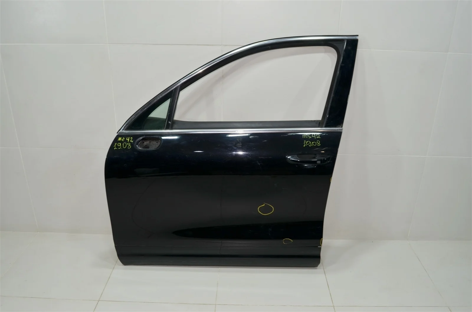 Дверь PORSCHE CAYENNE 2015 95853101100GRV 958 (92A) 3.0L CVVA, передняя левая