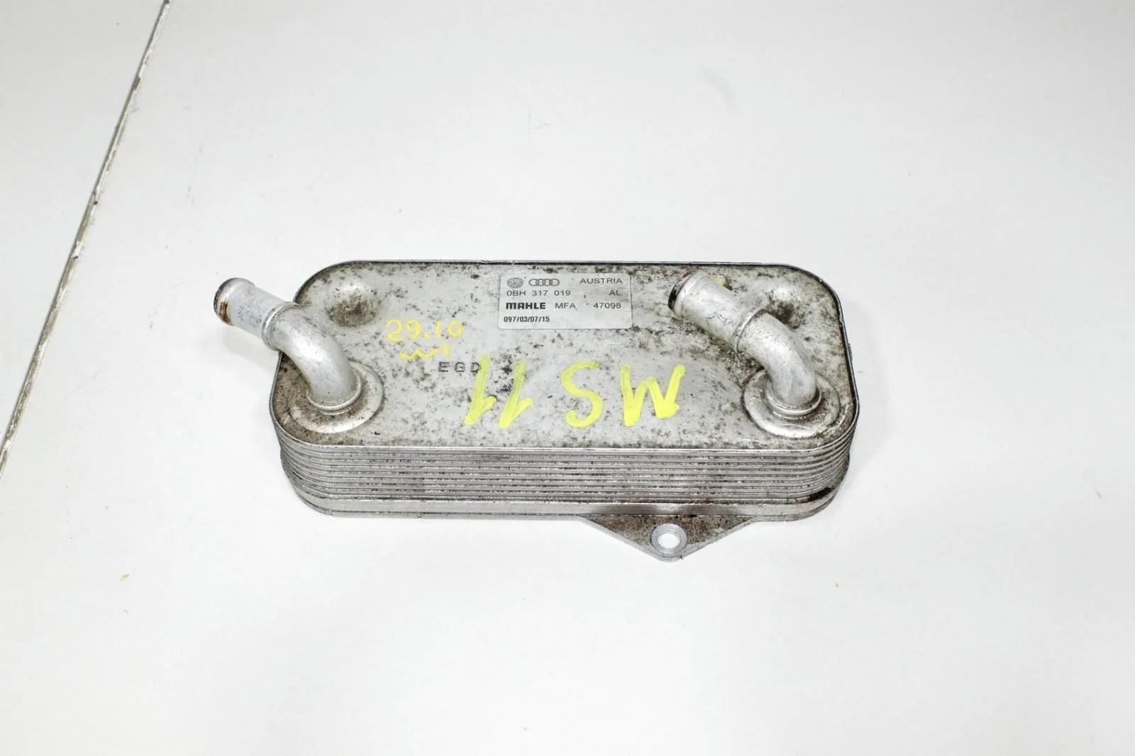 Радиатор масляный АКПП VOLKSWAGEN TIGUAN 2015 0BH317019 1 2.0L CCZD