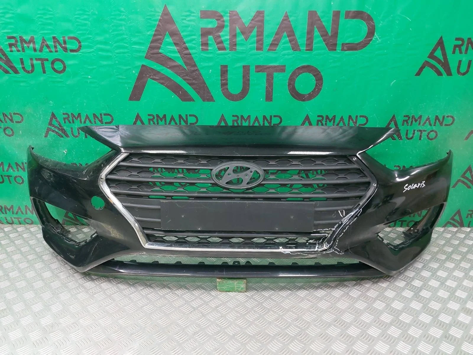 Бампер Hyundai Solaris 2017-2020