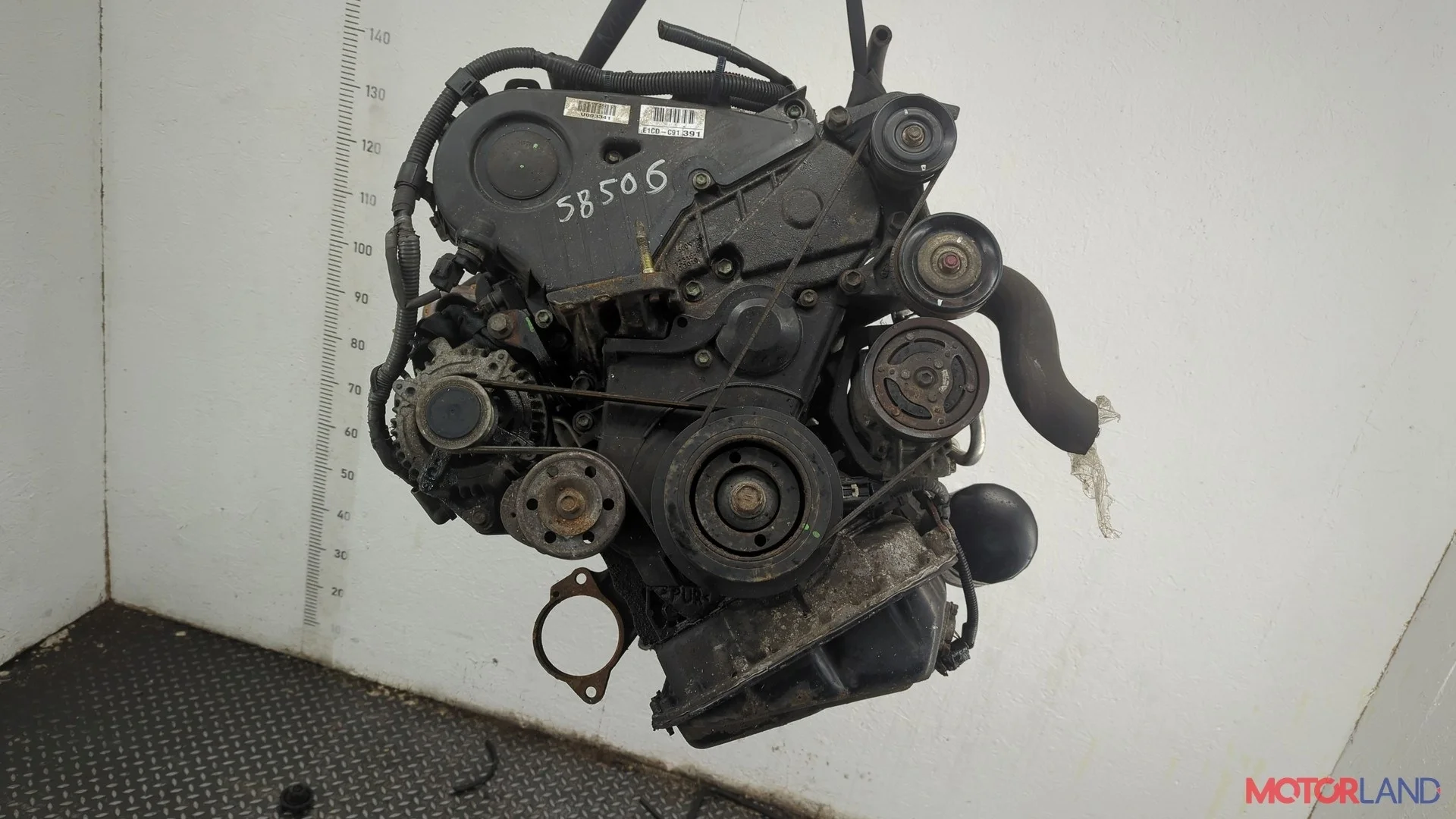 Двигатель (ДВС) Toyota Corolla E12 2001-2006 КПП 5-ст.мех.(МКПП) 1CDFTV Дизель 2 л Турбо